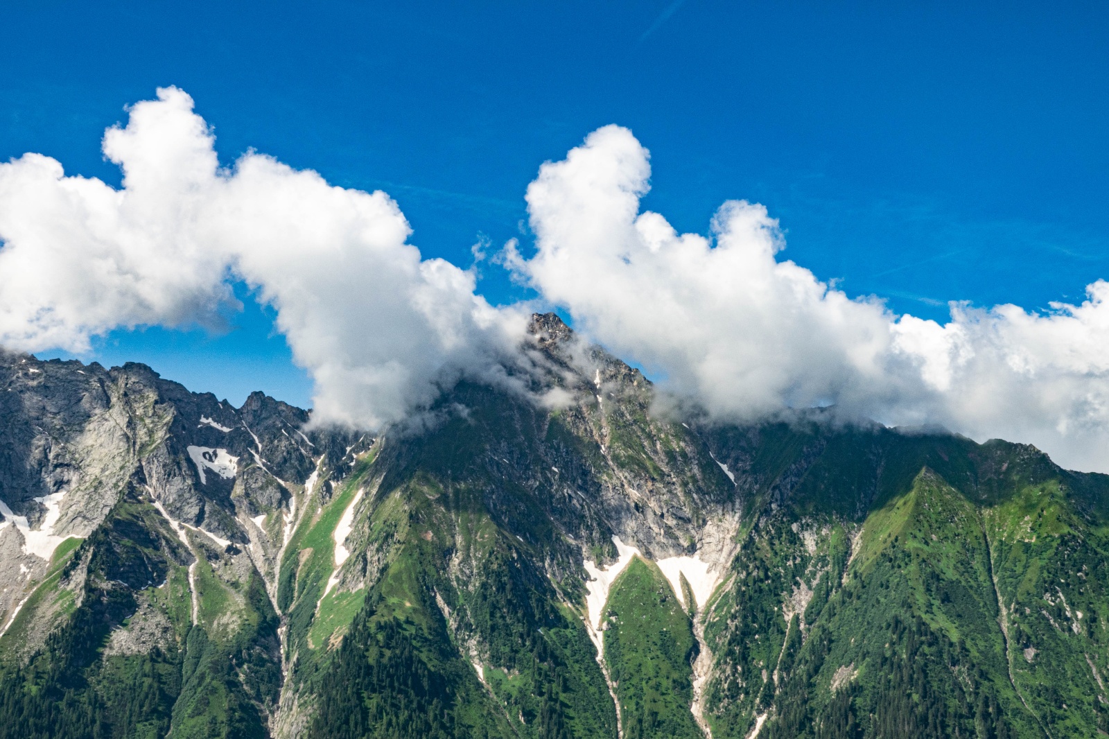 Blick vom Ahorn im Zillertal