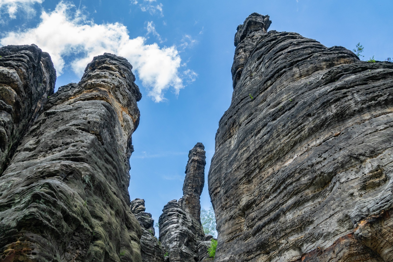 Herkules Säulen in der Sächsischen Schweiz